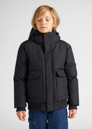 Kids' Pyrenex Algot Warm Winter Jackets Black | HKR108R4192