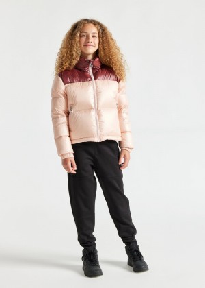 Kids' Pyrenex Goldin Down Jackets Coral | HSR018R5212