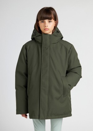 Kids' Pyrenex Mika Parka Green | HQN446N3897