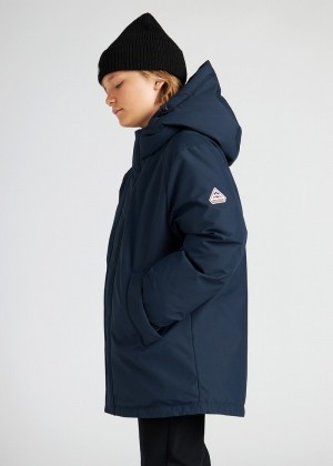 Kids' Pyrenex Mika Parka Navy | HWI333I5845