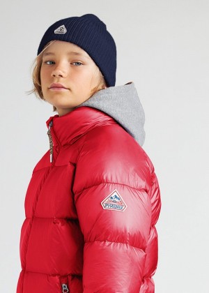 Kids' Pyrenex Roki Down Jackets Navy | HLB712B0572