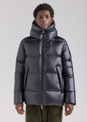 Men Pyrenex Barry 2 Down Jackets Black | HIM571M5659