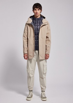 Men Pyrenex Delta 3 In 1 Parka Beige | HYA536A9932