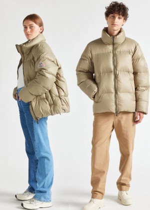 Men Pyrenex Shift Warm Down Jackets Olive | HMJ674J3671