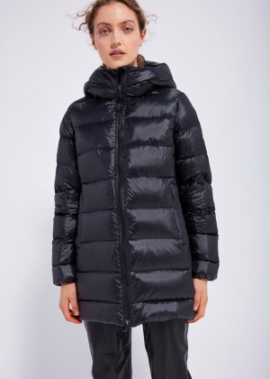 Women Pyrenex Lys Down Jackets Black | HIA102A7526