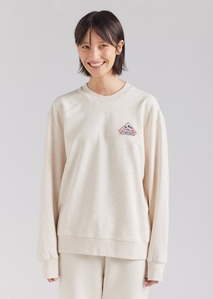 Women Pyrenex Phase Sweater In Organic Cotton Sweaters White | HFV727V9779