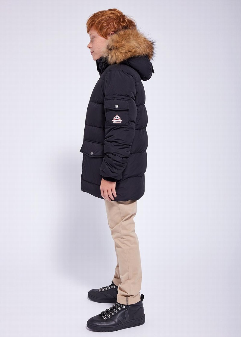 Kids' Pyrenex Authentic Smooth Down Jackets Black | HWO664O7923