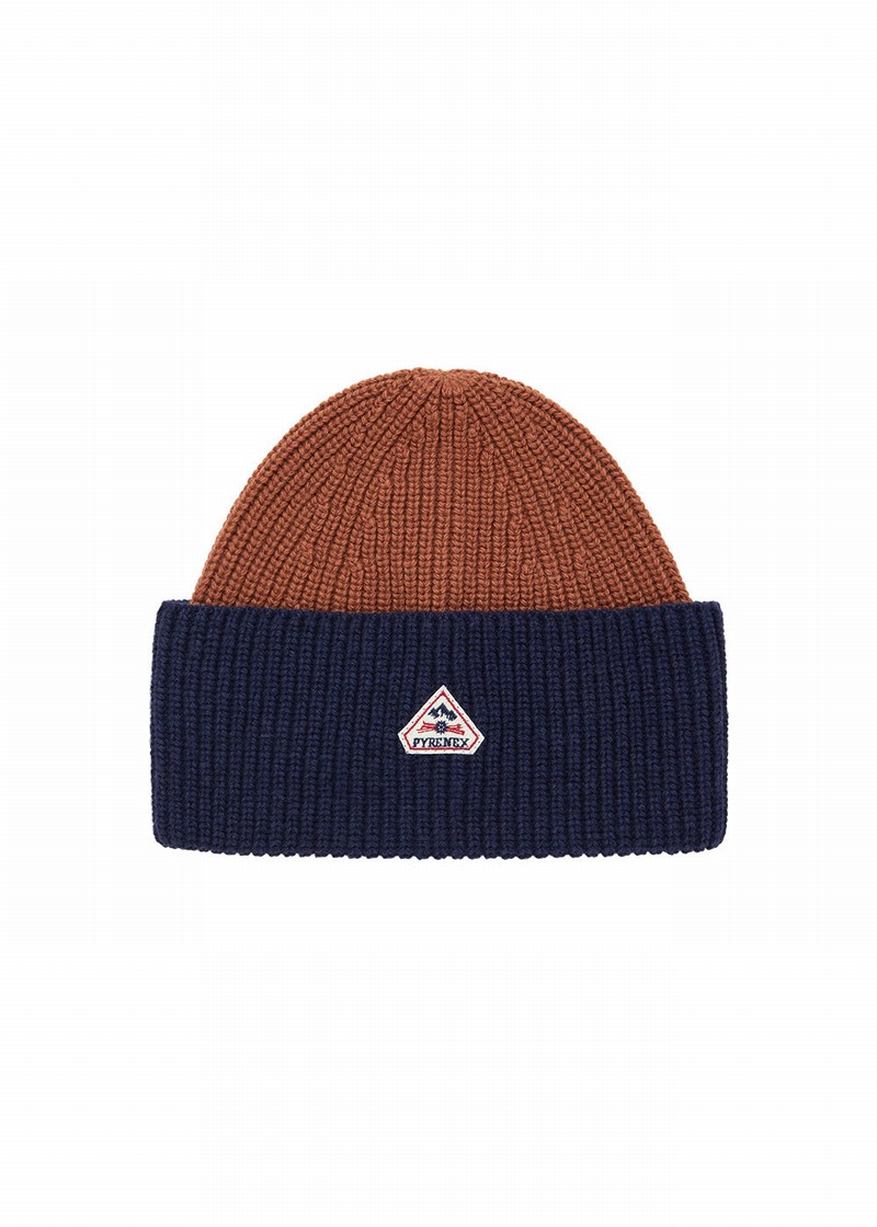 Kids' Pyrenex Frej Wool Beanie Brown | HEW553W1950