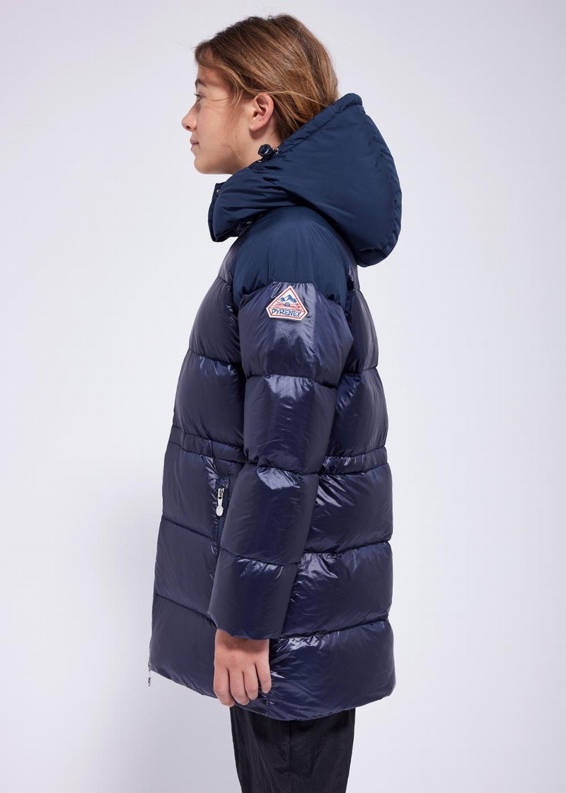 Kids' Pyrenex Fusion Down Jackets Navy | HEH745H4318