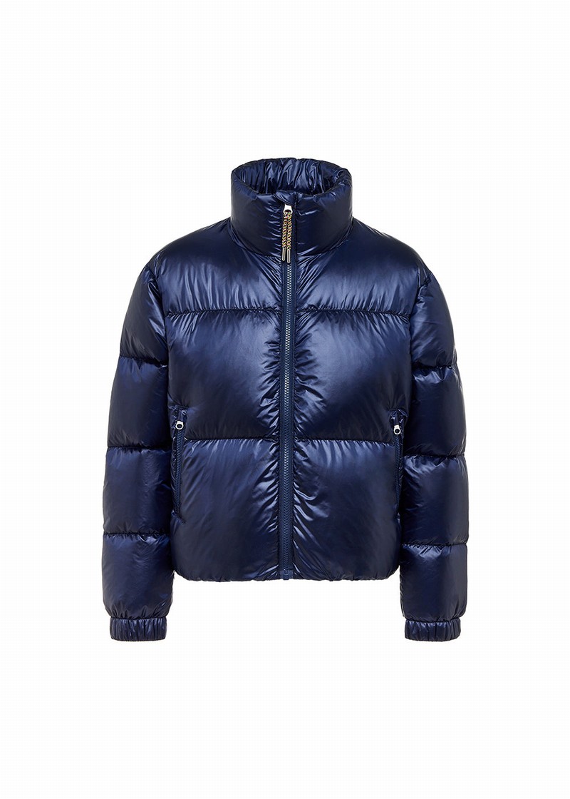 Kids' Pyrenex Goldin Down Jackets Navy | HHI821I2608