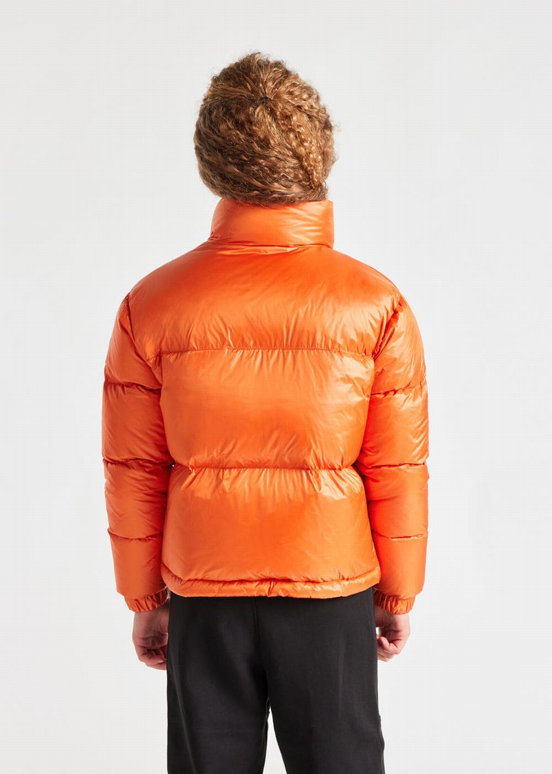 Kids' Pyrenex Goldin Down Jackets Orange | HIR643R6310