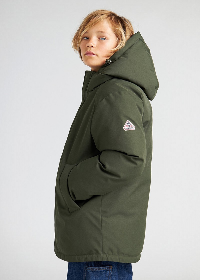 Kids' Pyrenex Mika Parka Green | HQN446N3897