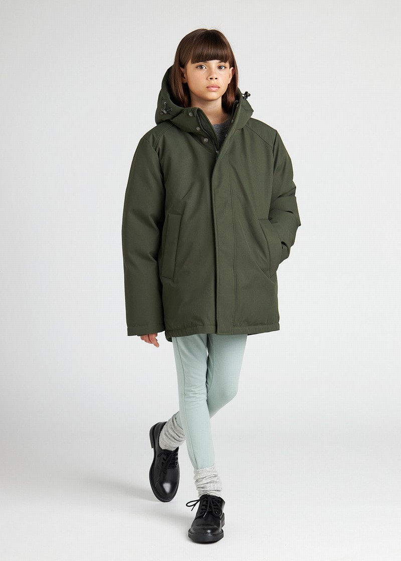 Kids' Pyrenex Mika Parka Green | HQN446N3897