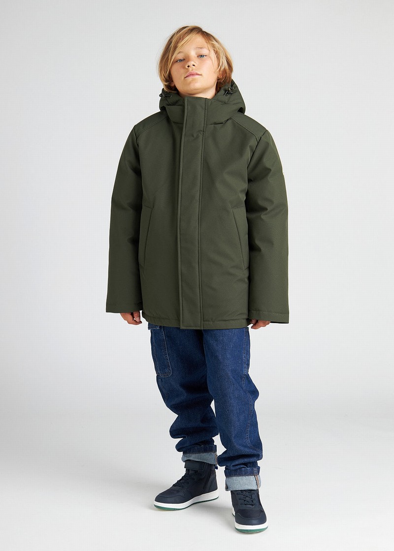 Kids' Pyrenex Mika Parka Green | HQN446N3897