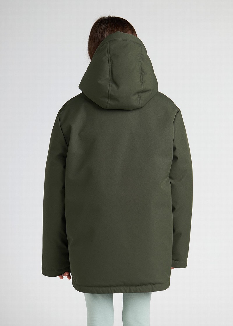 Kids' Pyrenex Mika Parka Green | HQN446N3897