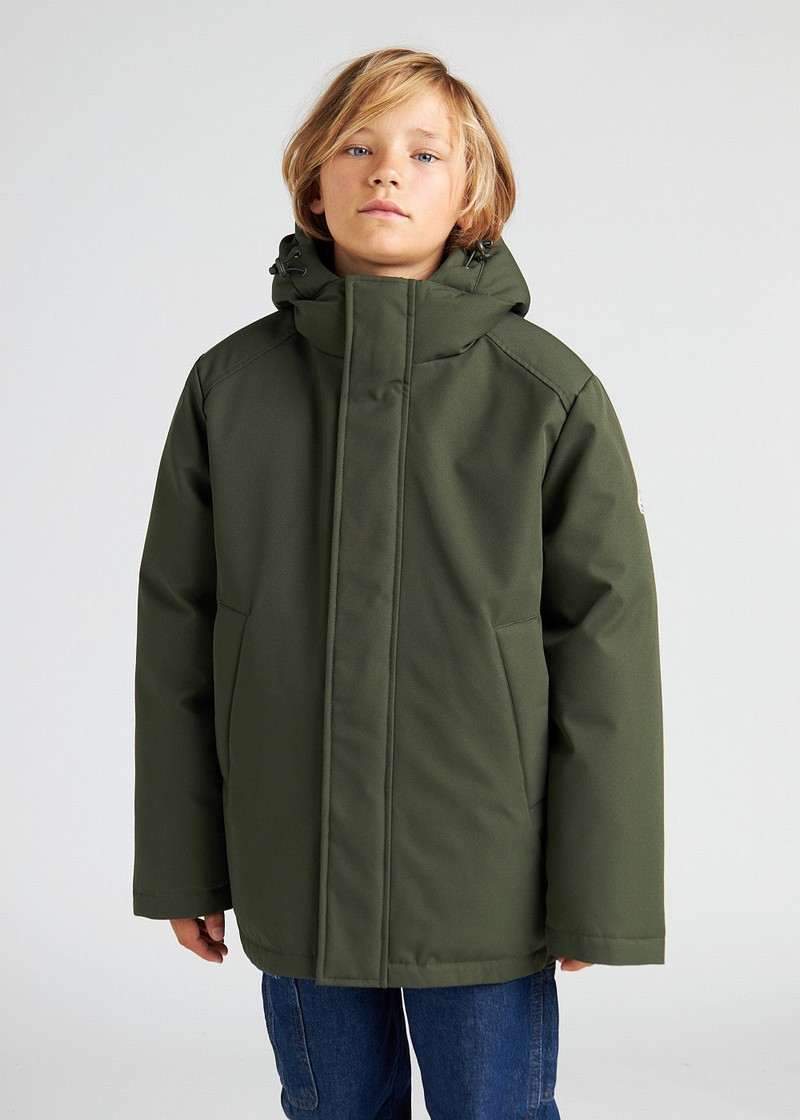 Kids' Pyrenex Mika Parka Green | HQN446N3897