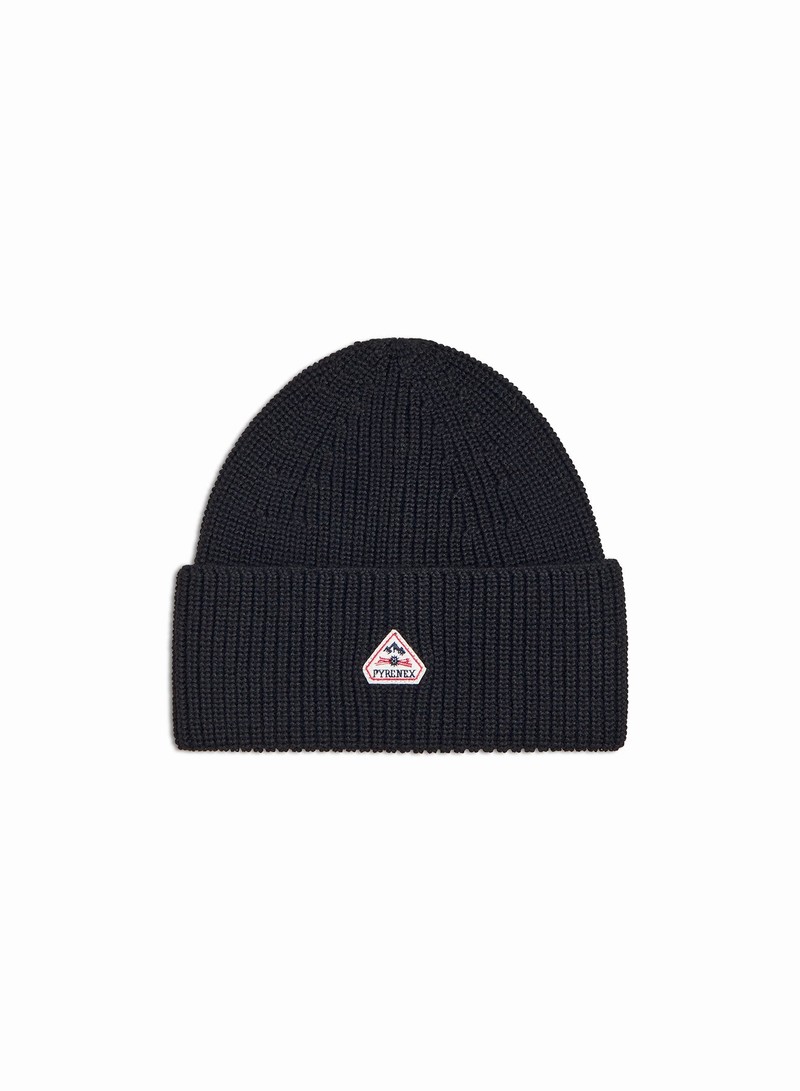 Kids' Pyrenex Roki Beanie Black | HLH251H3753