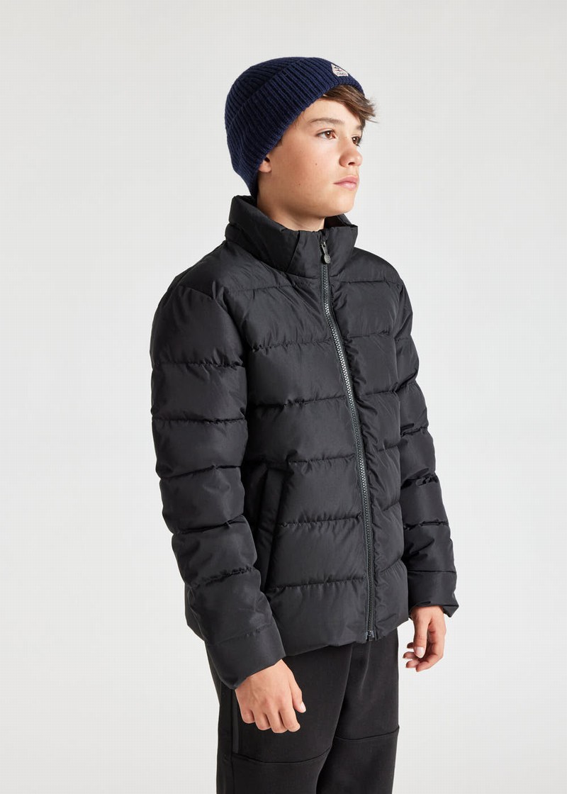 Kids' Pyrenex Spoutnic Hooded Down Jackets Black | HIG834G8581