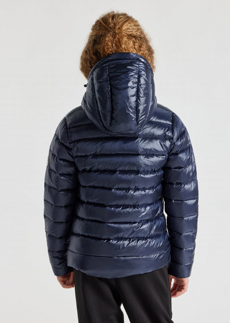 Kids' Pyrenex Spoutnic Shiny Down Jackets Navy | HCM206M6152