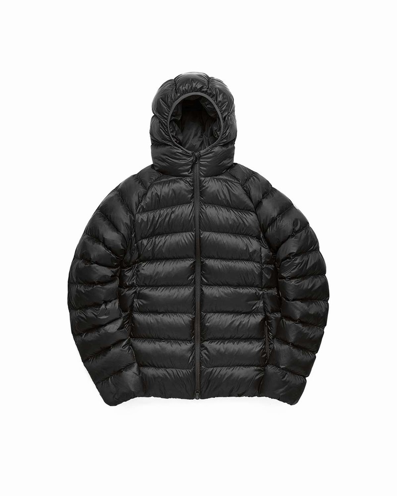 Men Pyrenex Arial Down Jackets Black | HDG675G9047