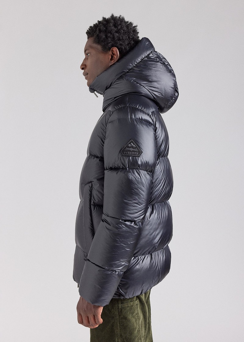 Men Pyrenex Barry 2 Down Jackets Black | HIM571M5659