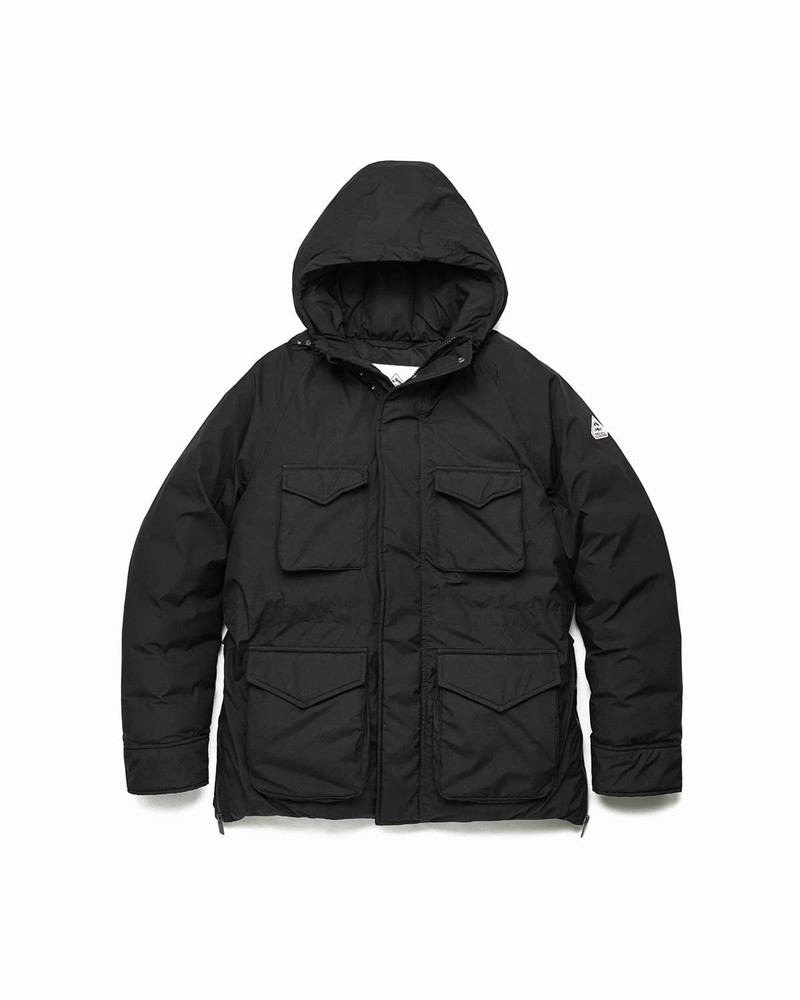 Men Pyrenex Bazus In Natural Parka Black | HCT747T4688