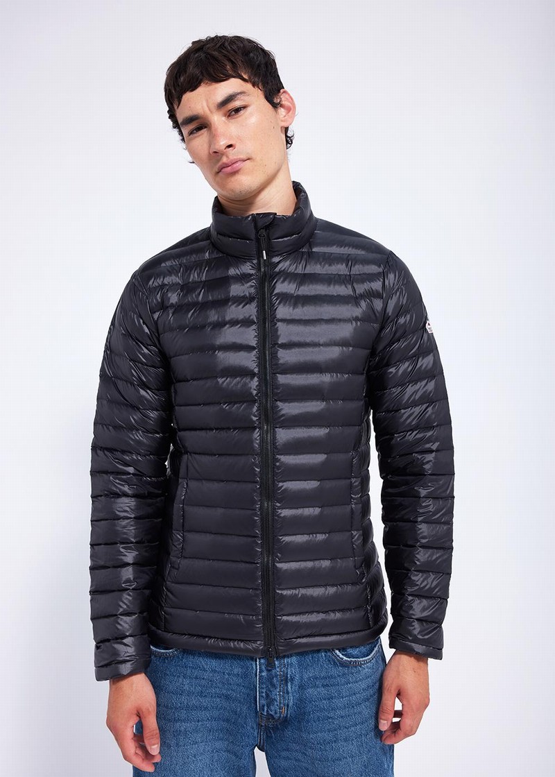 Men Pyrenex Bruce Sc Technical Down Jackets Black | HXD264D1169