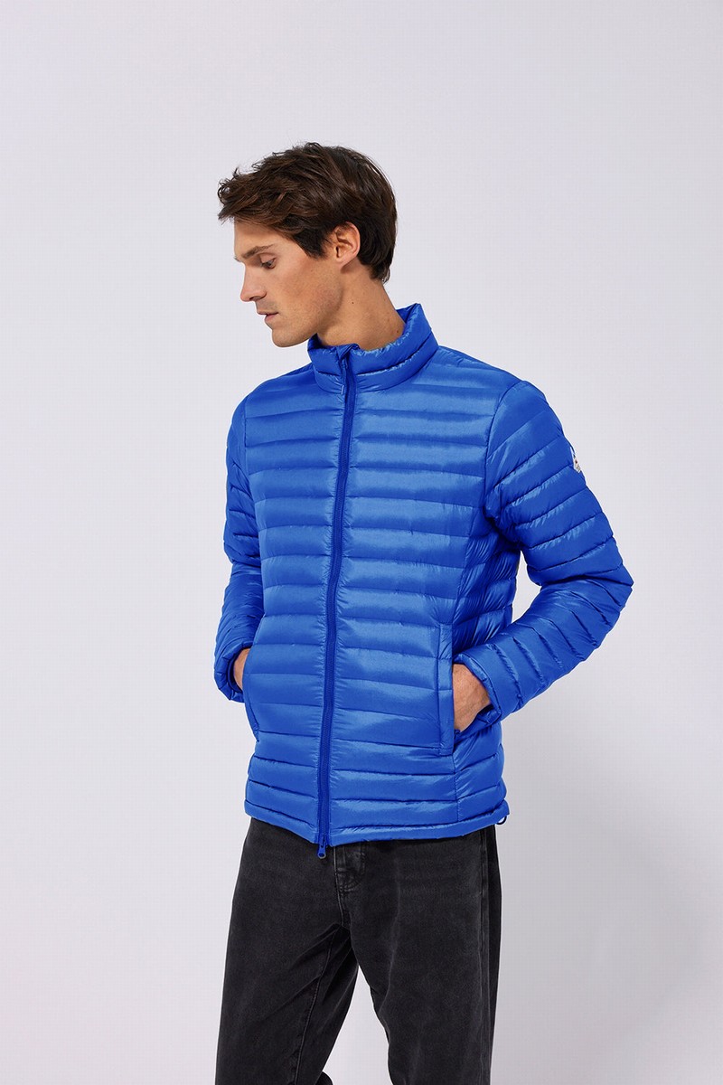 Men Pyrenex Bruce Sc Technical Down Jackets Blue | HLB603B6403