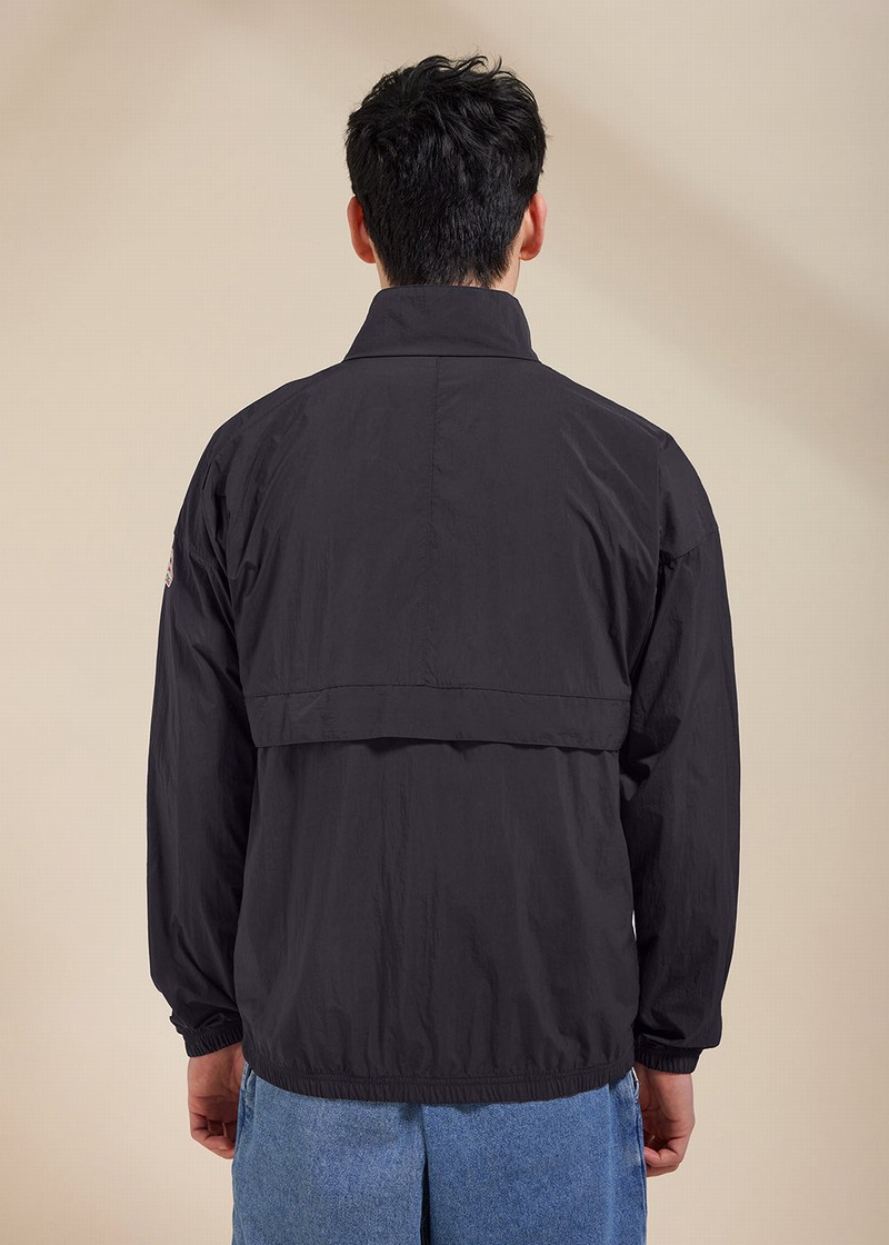 Men Pyrenex Cyclic Windbreaker Black | HAA149A9397