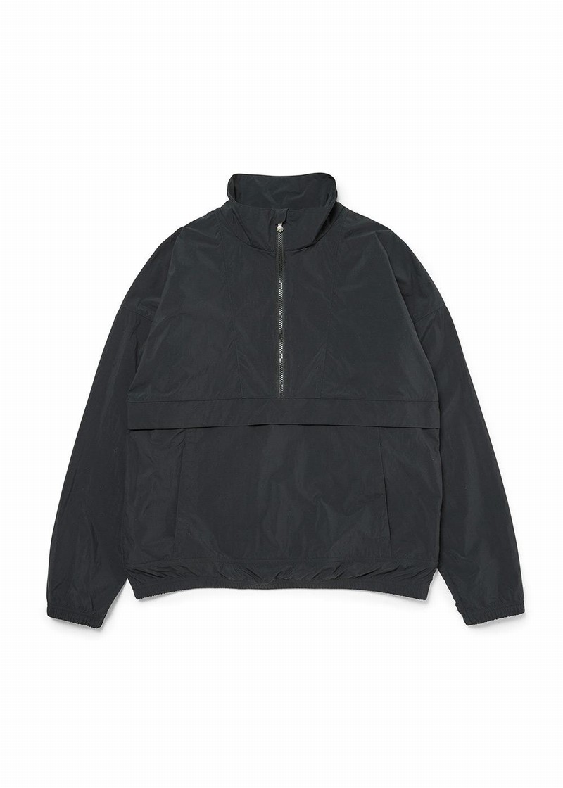 Men Pyrenex Cyclic Windbreaker Black | HAA149A9397