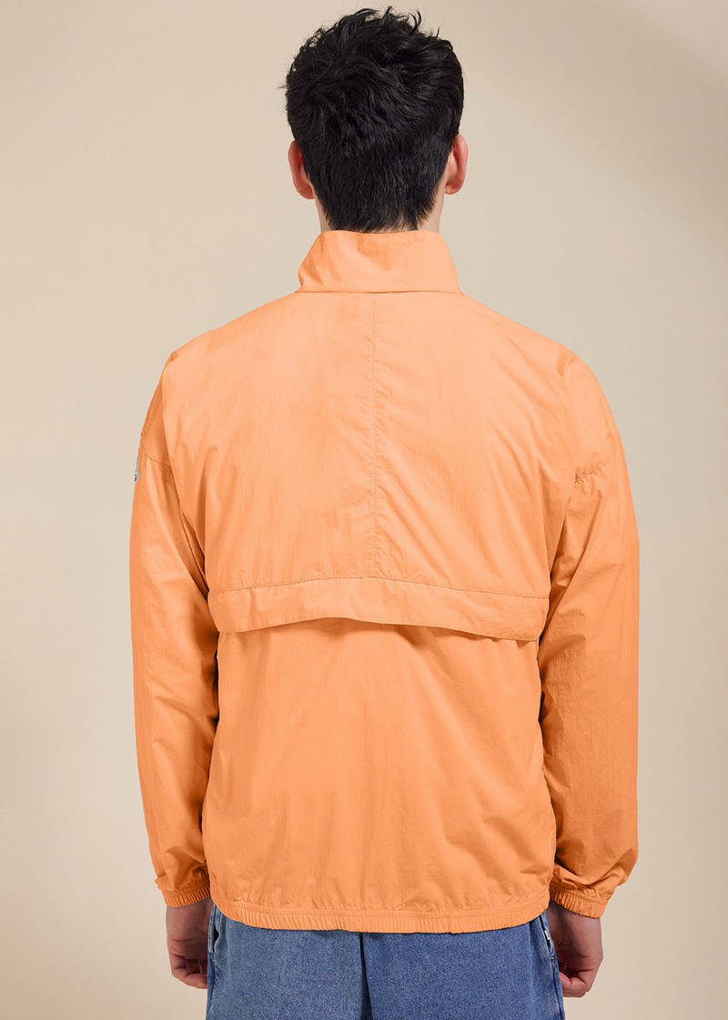 Men Pyrenex Cyclic Windbreaker Orange | HOT147T9723