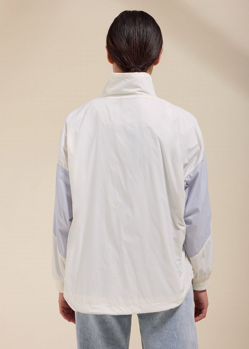 Men Pyrenex Erine Windbreaker White | HVE334E3461