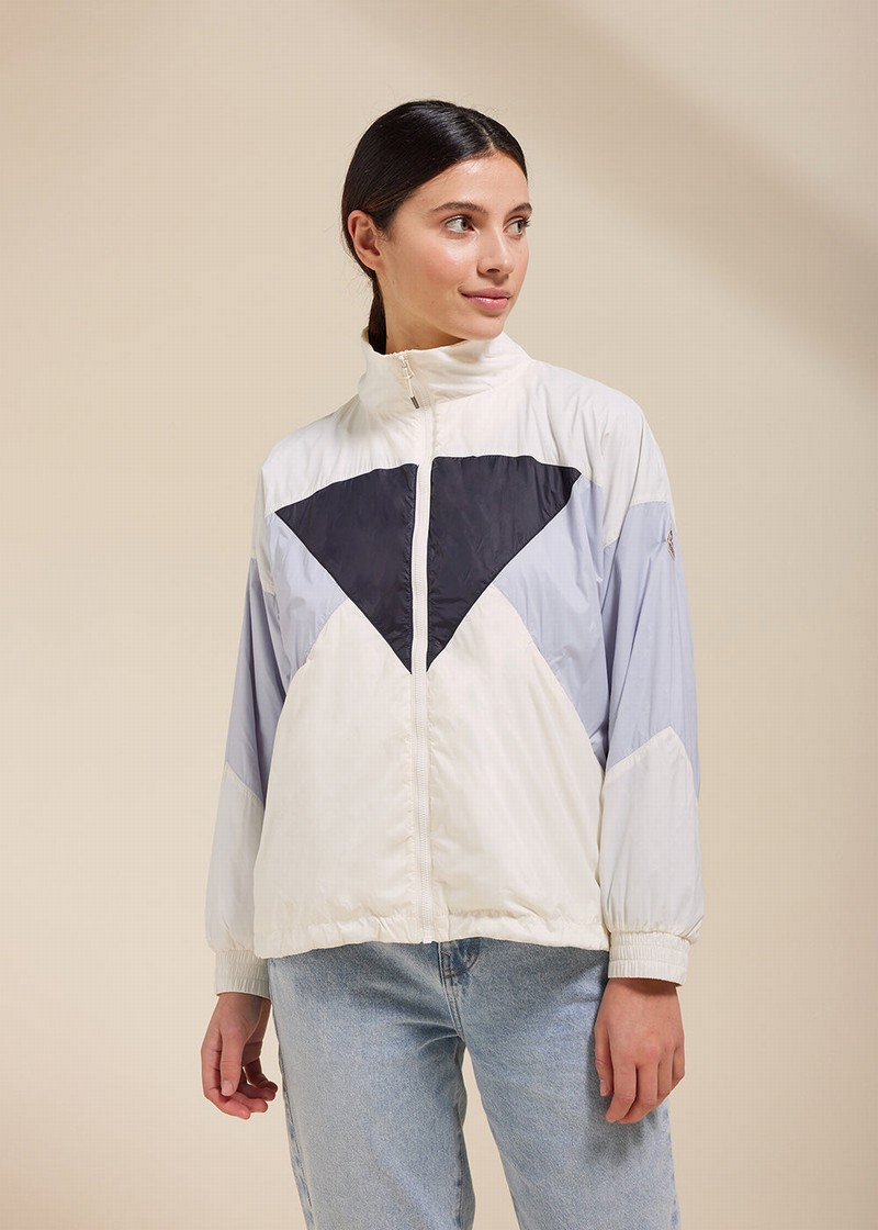 Men Pyrenex Erine Windbreaker White | HVE334E3461