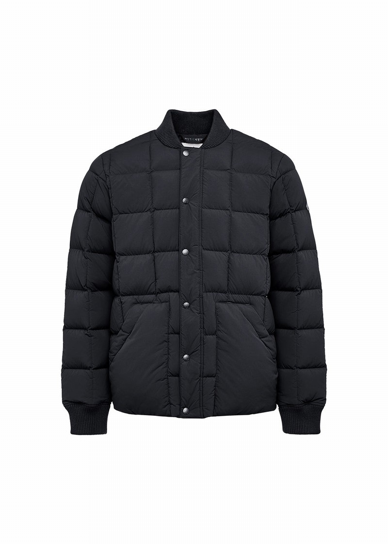 Men Pyrenex Flight Down Jackets Black | HKL530L4478