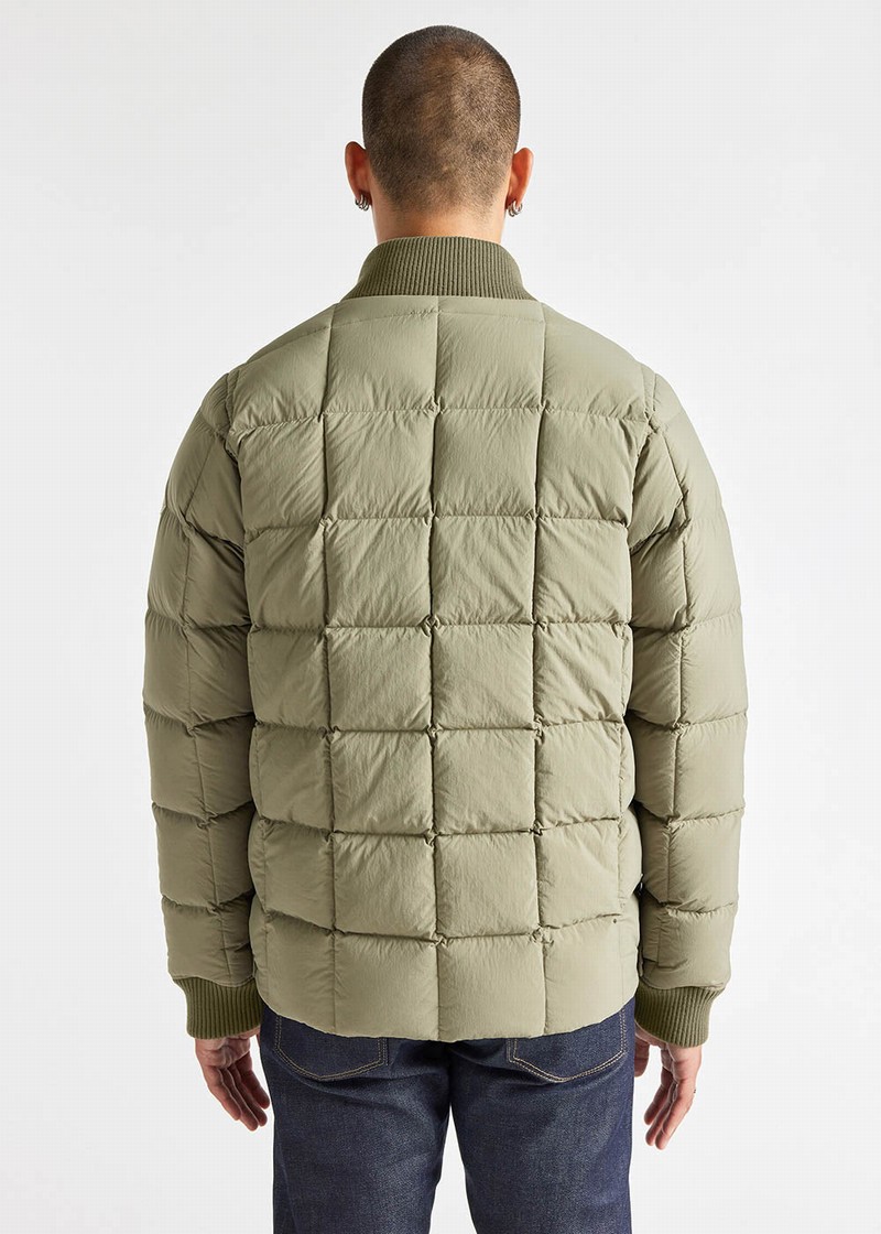 Men Pyrenex Flight Down Jackets Grey | HHM794M5525