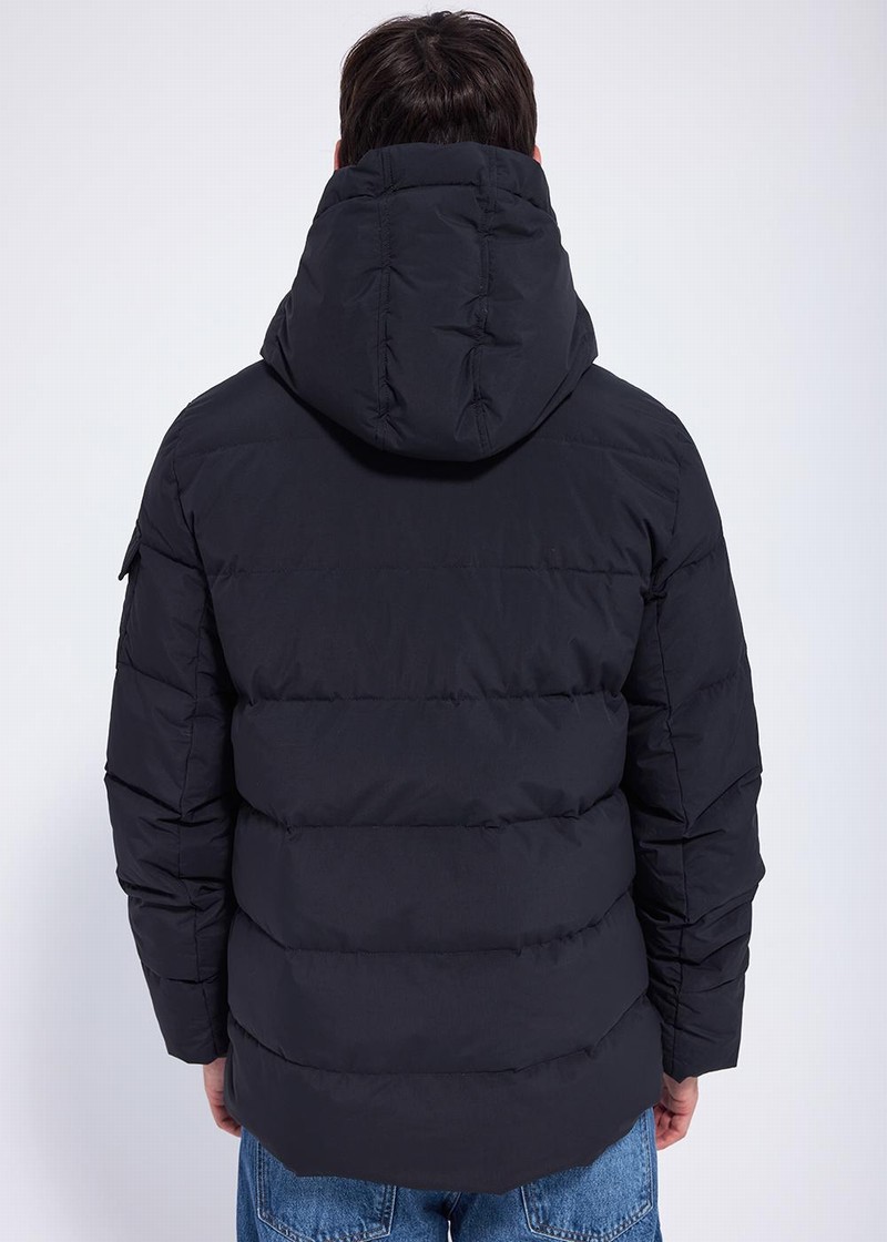 Men Pyrenex Grade Down Jackets Black | HCJ170J6847