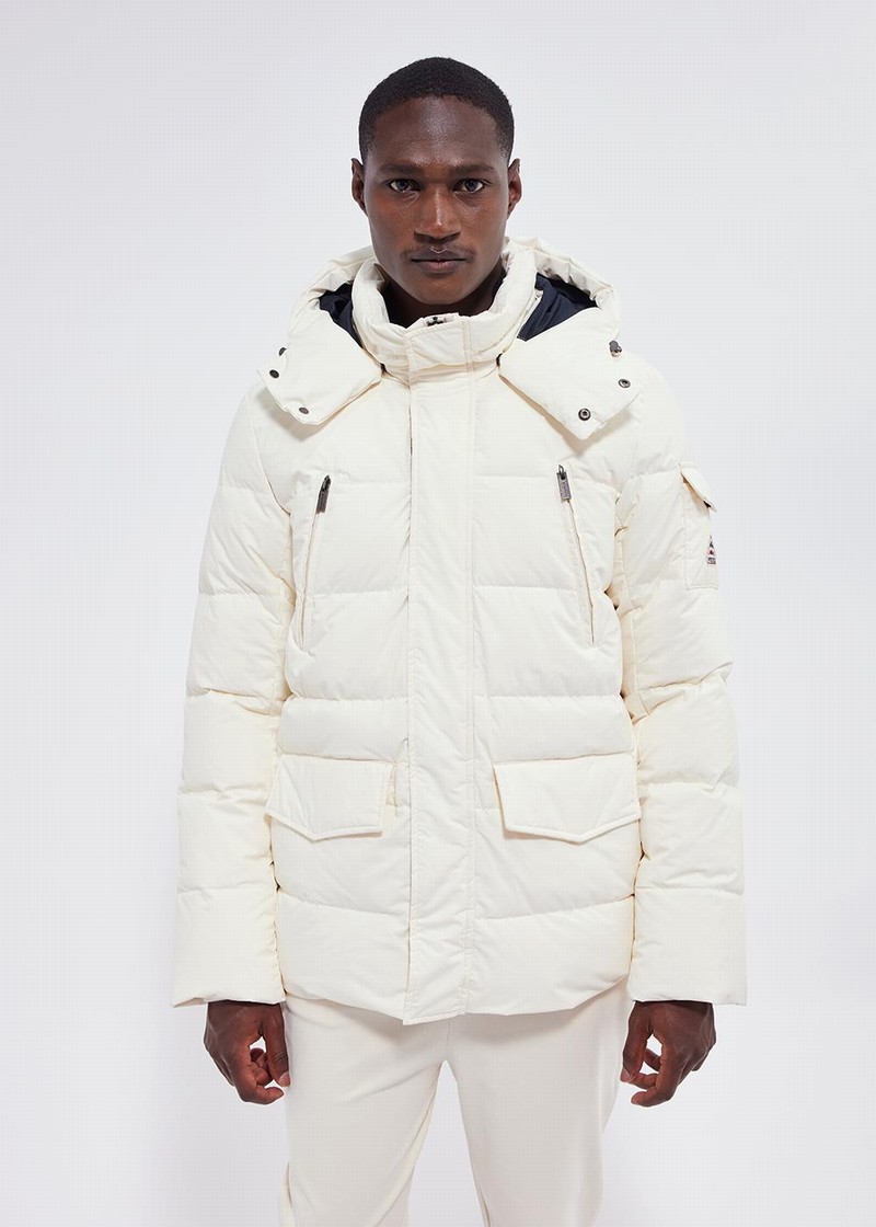 Men Pyrenex Grade Down Jackets White | HLY703Y6828