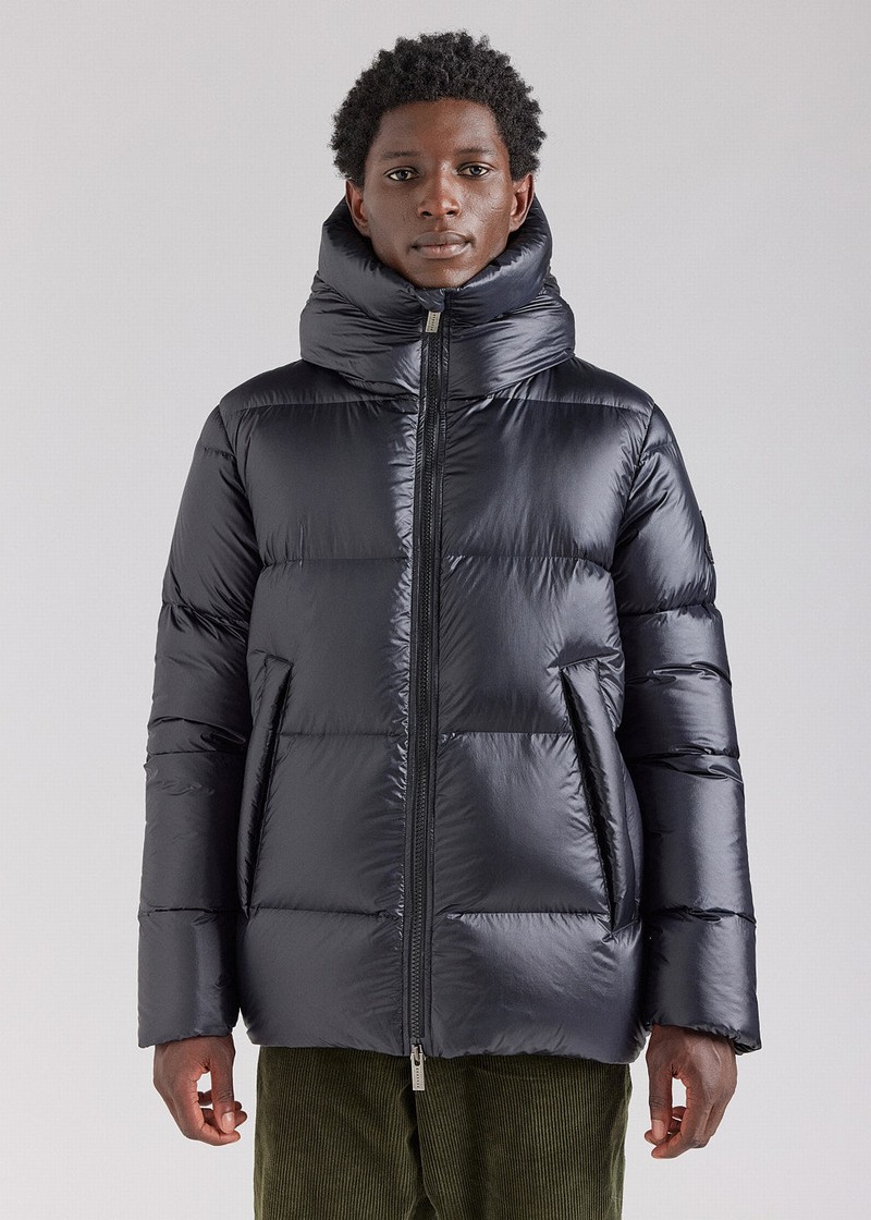 Men Pyrenex John Down Jackets Black | HYR991R5917