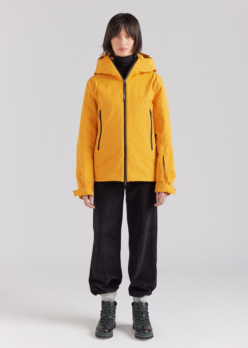 Men Pyrenex Nova Down Coats Yellow | HGJ703J7352