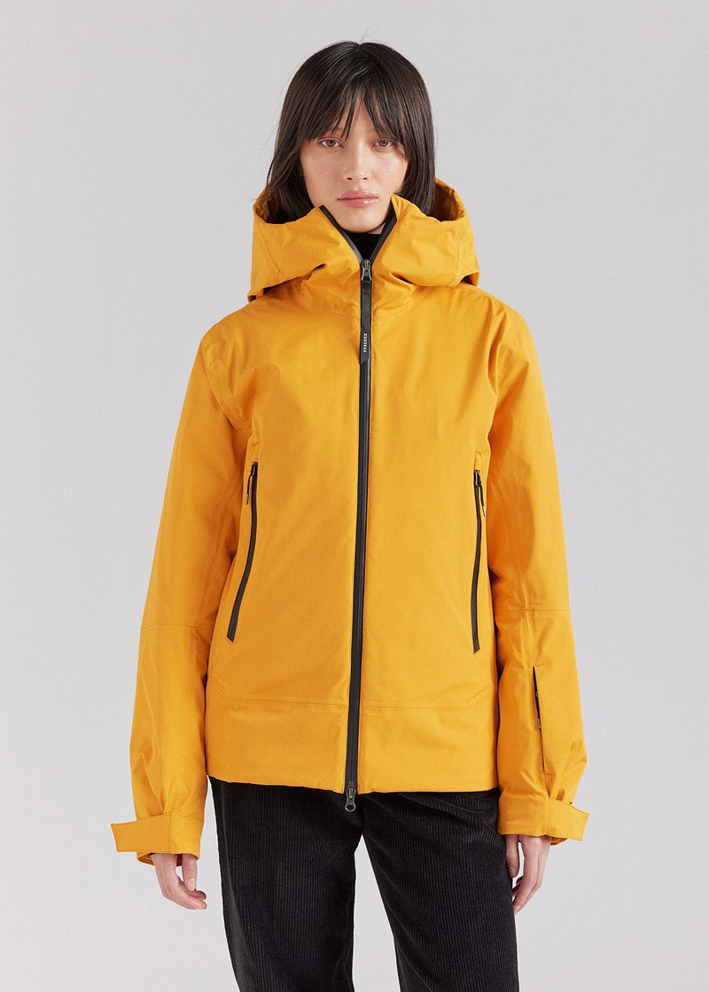 Men Pyrenex Nova Down Coats Yellow | HGJ703J7352