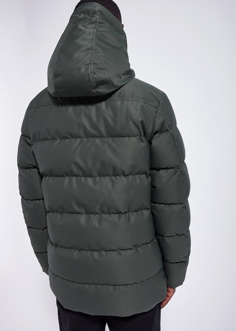 Men Pyrenex Pour Down Jackets Green | HCB930B0459