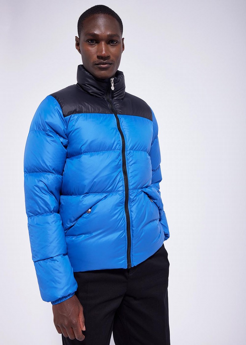 Men Pyrenex Radiant Down Jackets Blue | HNW117W3700