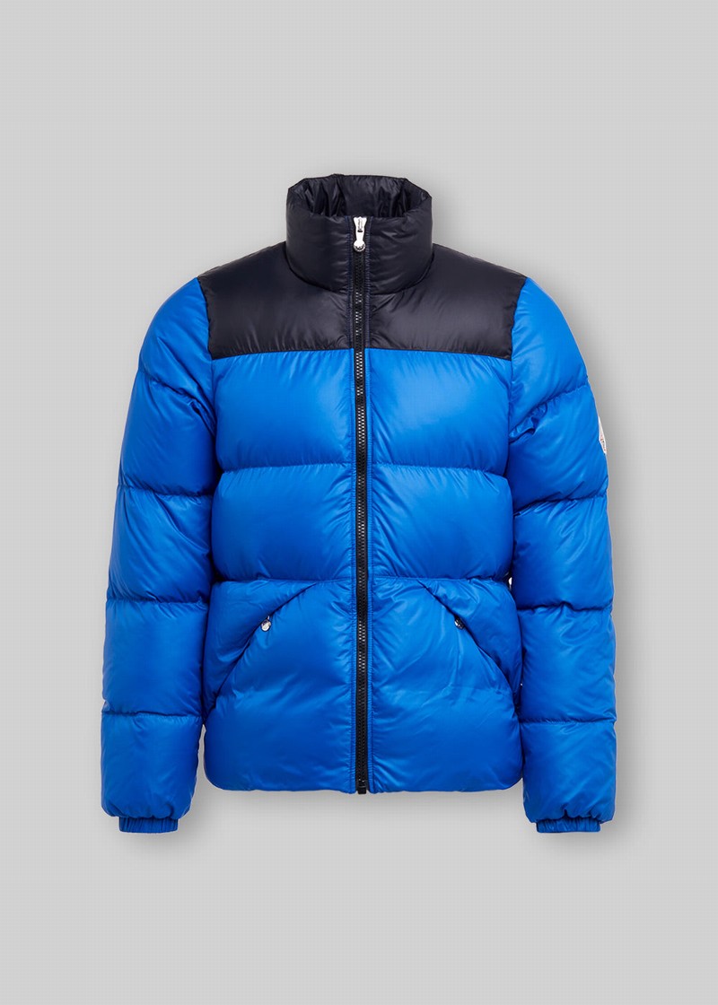 Men Pyrenex Radiant Down Jackets Blue | HNW117W3700