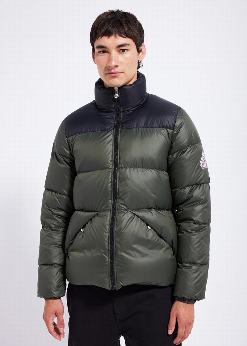 Men Pyrenex Radiant Down Jackets Green | HDF522F5626