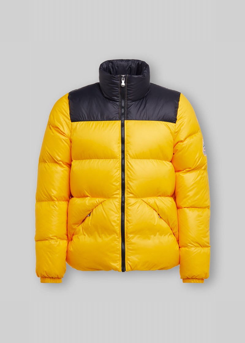 Men Pyrenex Radiant Down Jackets Yellow | HAT224T4532