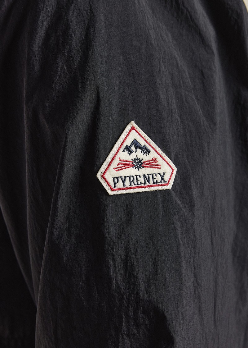 Men Pyrenex Ridge Windbreaker Black | HYE971E3593