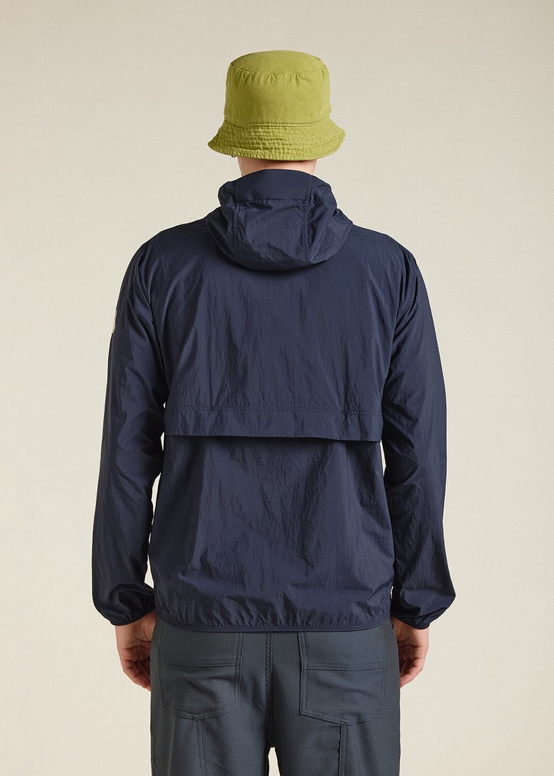 Men Pyrenex Ridge Windbreaker Navy | HHP410P9538