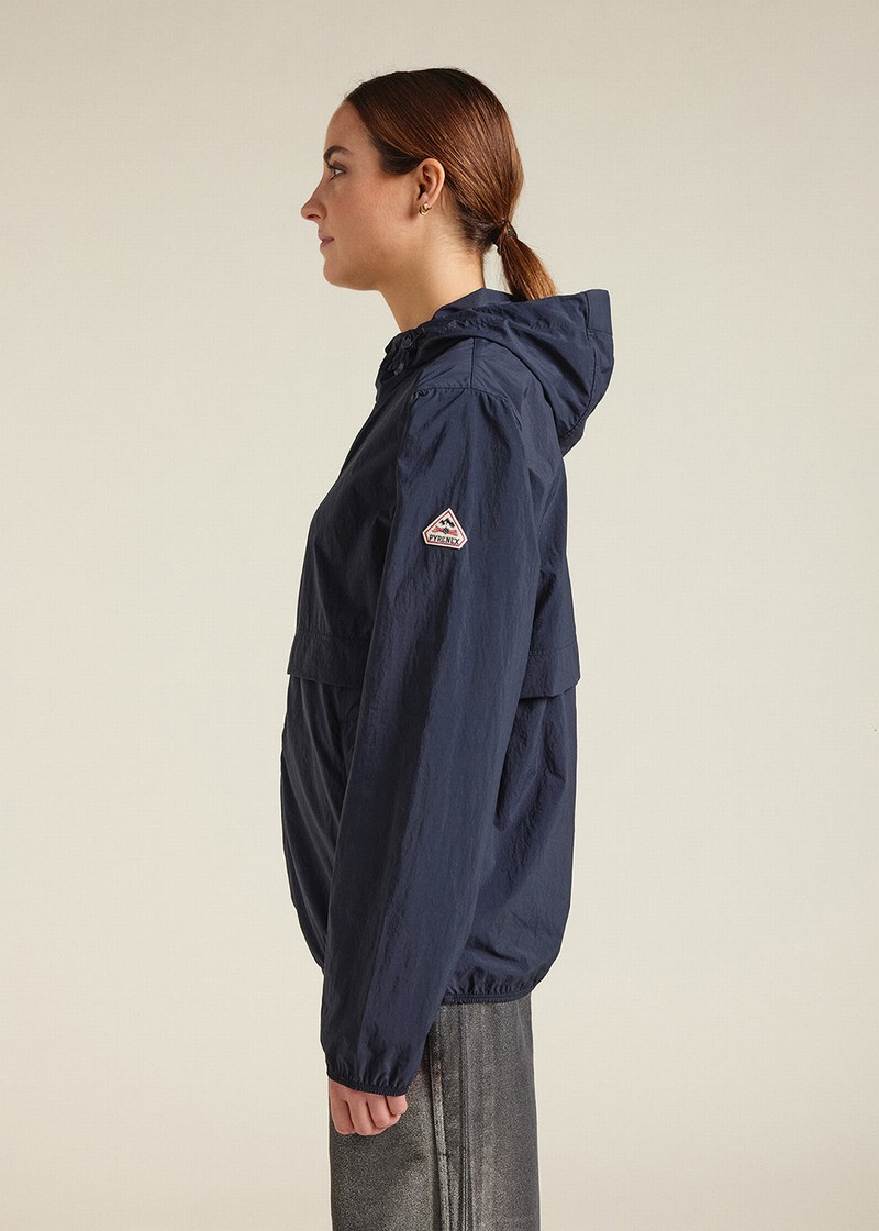 Men Pyrenex Ridge Windbreaker Navy | HHP410P9538