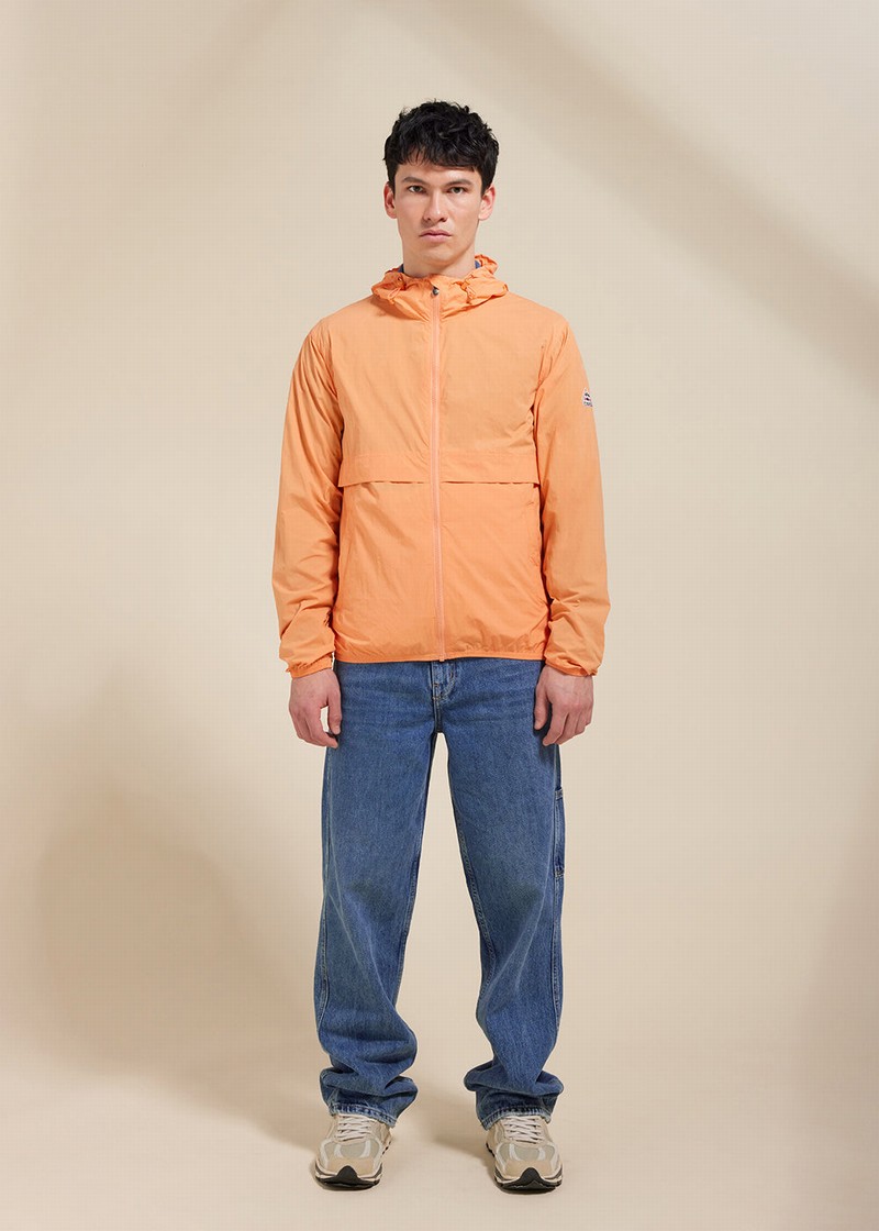 Men Pyrenex Ridge Windbreaker Orange | HIZ530Z9349