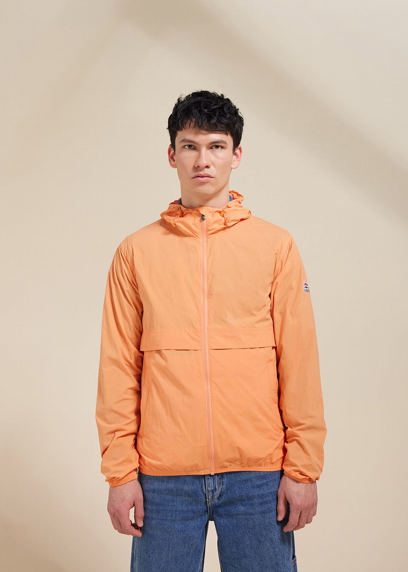 Men Pyrenex Ridge Windbreaker Orange | HIZ530Z9349